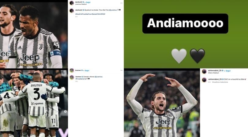 Juventus-Inter, il sogno di Fagioli e il nuovo hashtag di Bremer: le reazioni social