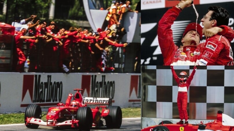 La Ferrari di Michael Schumacher Mondiale 2003 all'asta, dove e quando FOTO