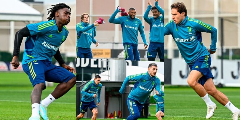 Juventus, lo sprint verso il Verona: Paredes e Kean in gruppo