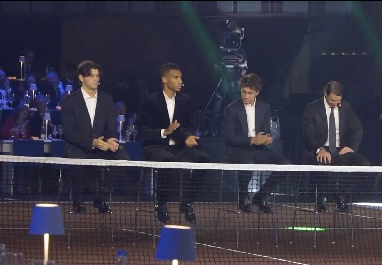 Gran Galà del tennis: Del Piero con Djokovic e soci
