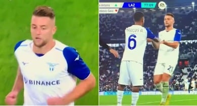 Juventus-Lazio, Milinkovic-Savic come Cristiano Ronaldo: applausi dello Stadium