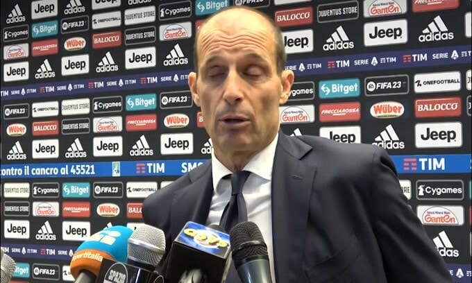 Allegri: "Non ho rimpianti. Continuiamo a lavorare"