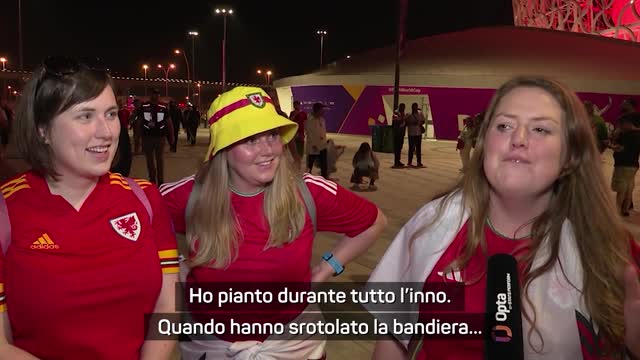 Il Galles torna al Mondiale, l'emozione dei tifosi