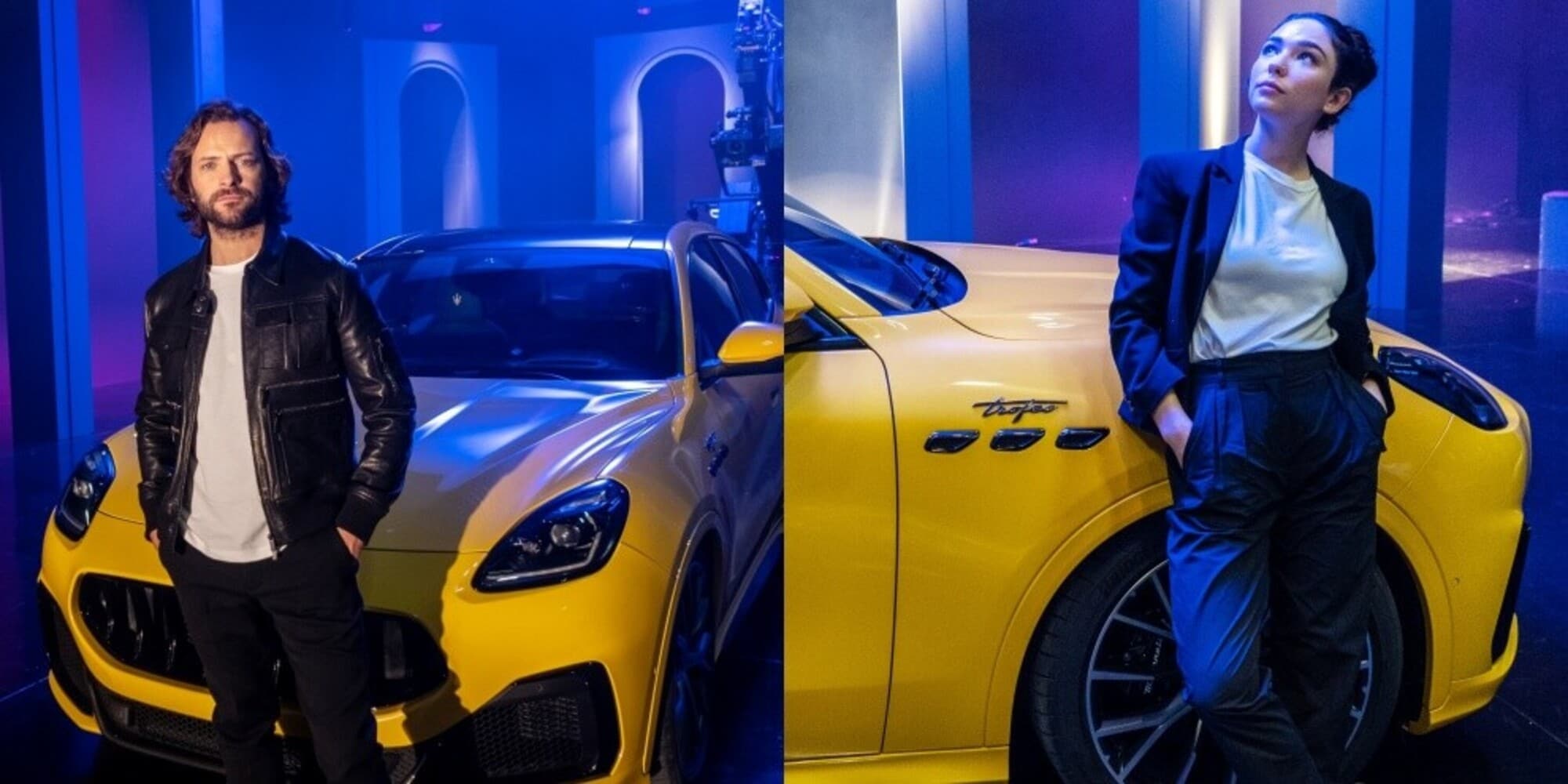 Maserati, Alessandro e Matilda De Angelis si sfidano al volante