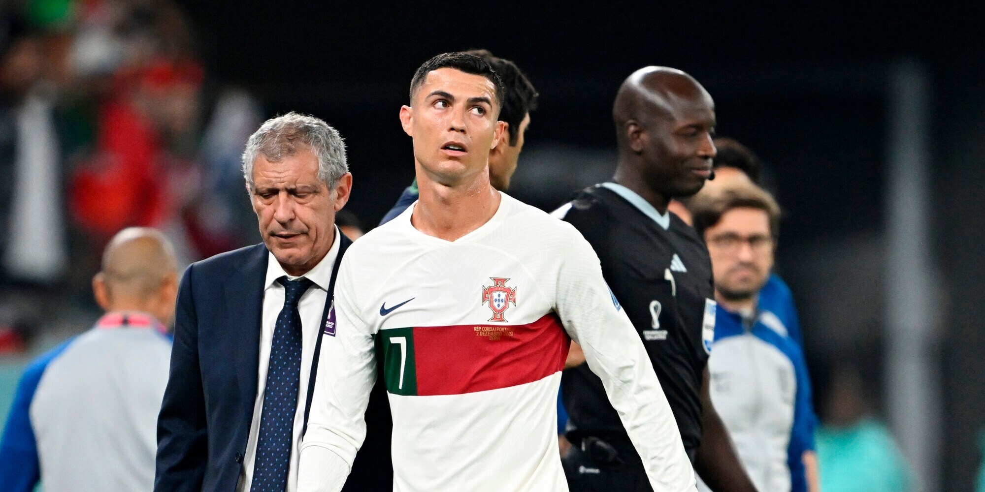 Ronaldo sostituito in Corea-Portogallo: la reazione del fuoriclasse portoghese