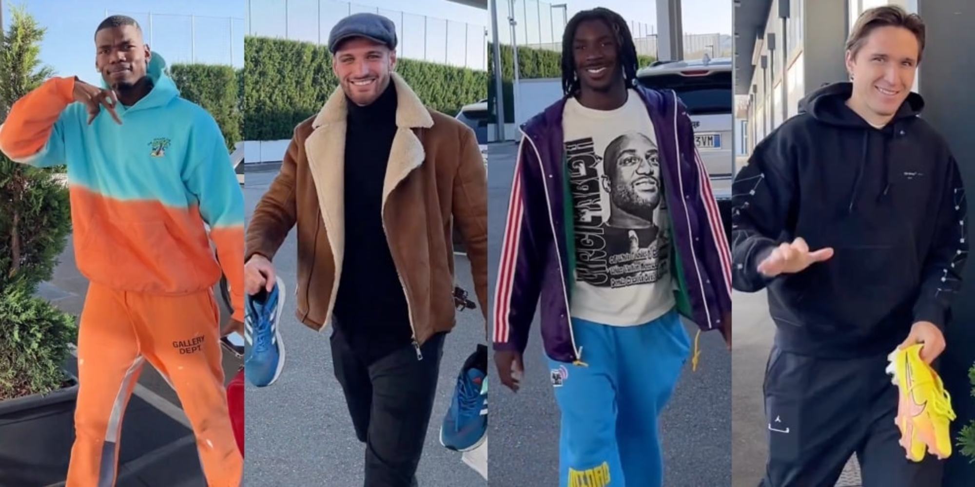 Juventus, da Pogba e Gatti a Kean e Chiesa: il rientro è una sfida a colpi di look!