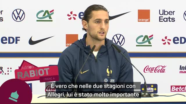 Rabiot: "Cresciuto grazie ad Allegri. E il Napoli non è imprendibile"