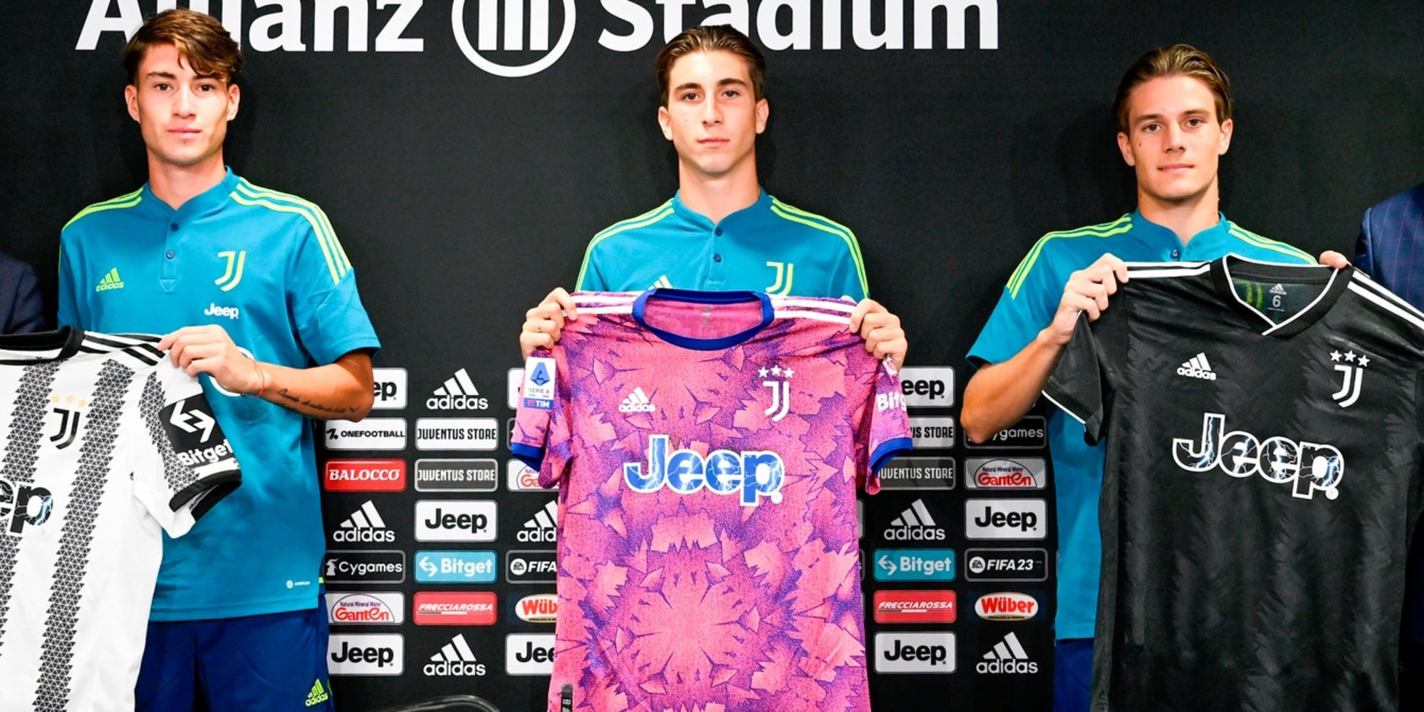 I tre giovani della Juve in conferenza: "Un sogno"