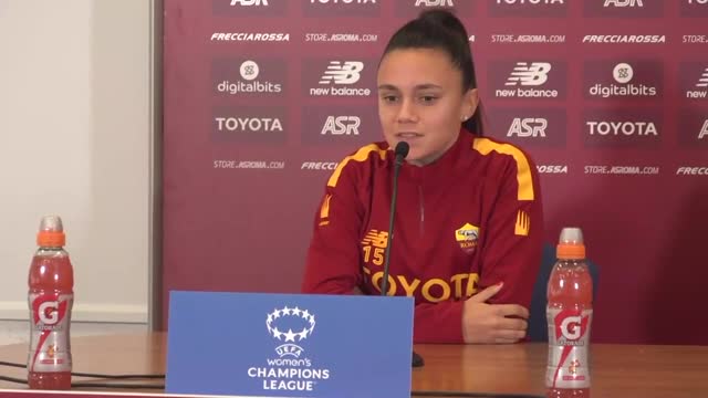 Roma femminile, Serturini: "I quarti di Champions? Risultato storico"