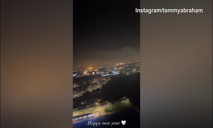 Fuochi d’artificio di tutta Roma: ecco il video di Abraham