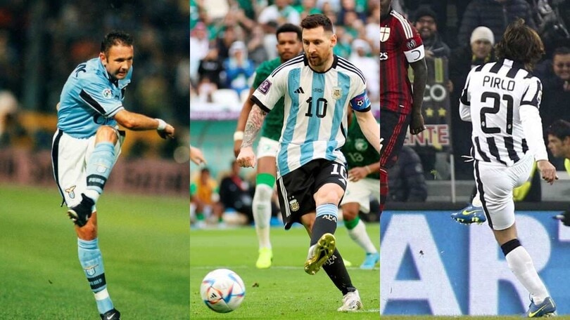 Punizioni, la formazione Top 11 di sempre: Mihajlovic, Roberto Carlos e tanti numeri 10