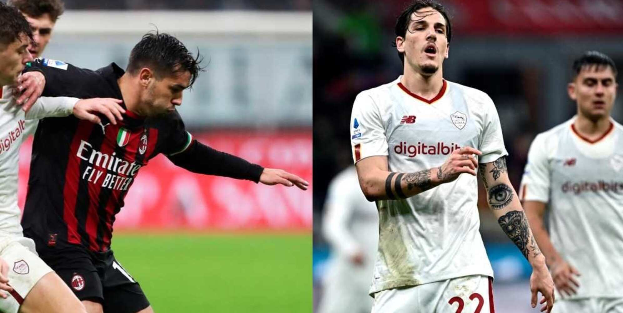Boletins AC Milan e Roma: Brahim Diaz é o verdadeiro Dybala, Zaniolo é o ectoplasma