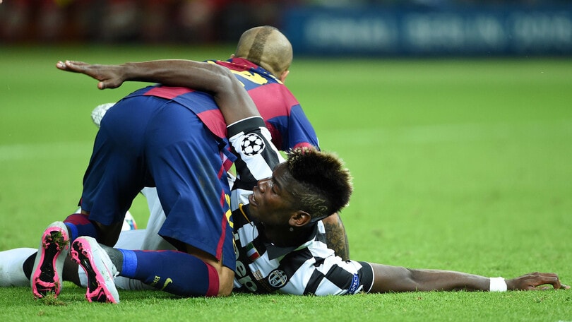 Dani Alves su Pogba a Berlino: Juve-Barcellona, la Champions prima del Var