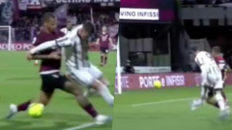 Vlahovic, che giocata! Tunnel di tacco a Troost-Ekong e gol sfiorato