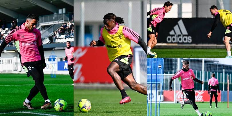 Kostic di precisione, Kean sprinta e Chiesa dribbla: la Juve si prepara per la Fiorentina