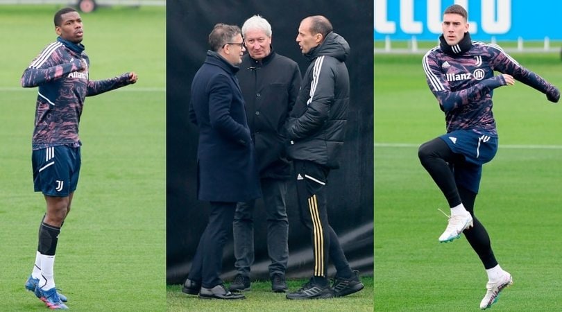 Nantes-Juve, Pogba si allena ma è fuori dai convocati. Allegri-Cherubini, colloquio