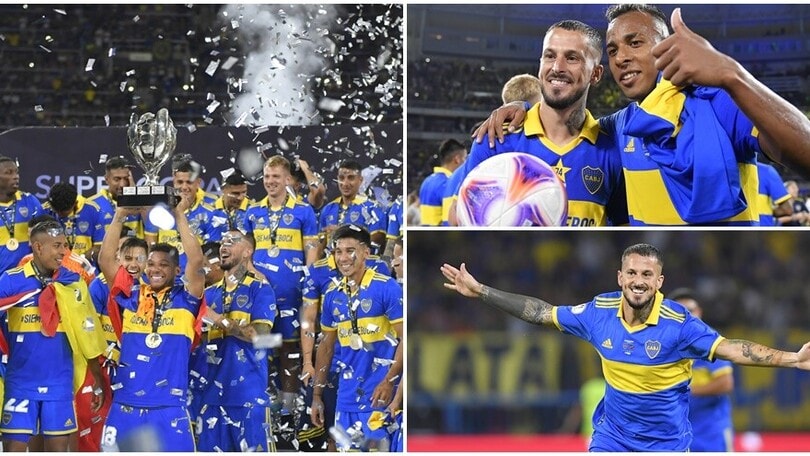 Boca Juniors, la tripletta di Benedetto vale la Supercoppa argentina
