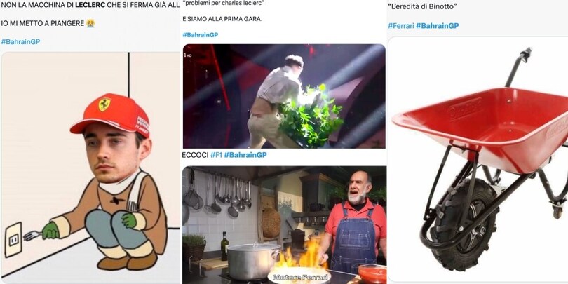 Leclerc, motore Ferrari subito rotto: disperazione social, "ci risiamo"