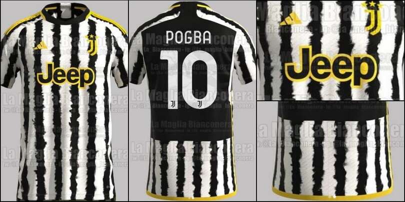 Juventus, ecco la prima maglia 2023/24: novità e particolari