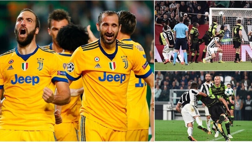 Juve, lo Sporting ai quarti: i precedenti con Higuain, Mandzukic e Pjanic