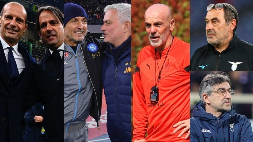 Serie A 2023-2024, gli allenatori delle big: dalla Juve al Toro, le novità