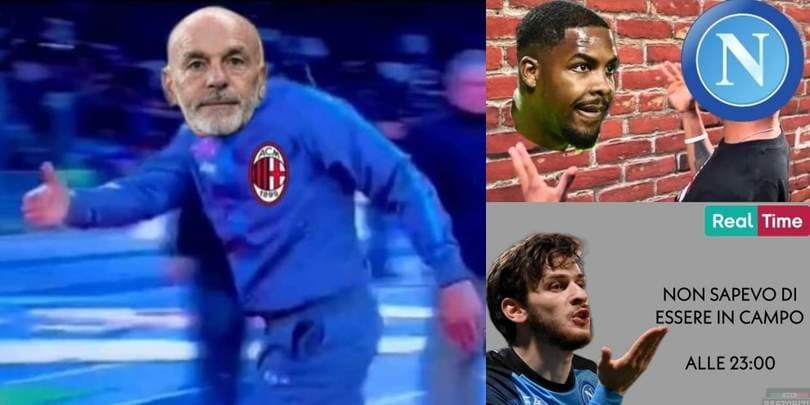 Napoli, ironia social infinita dopo il ko col Milan: da Spalletti a Kvara