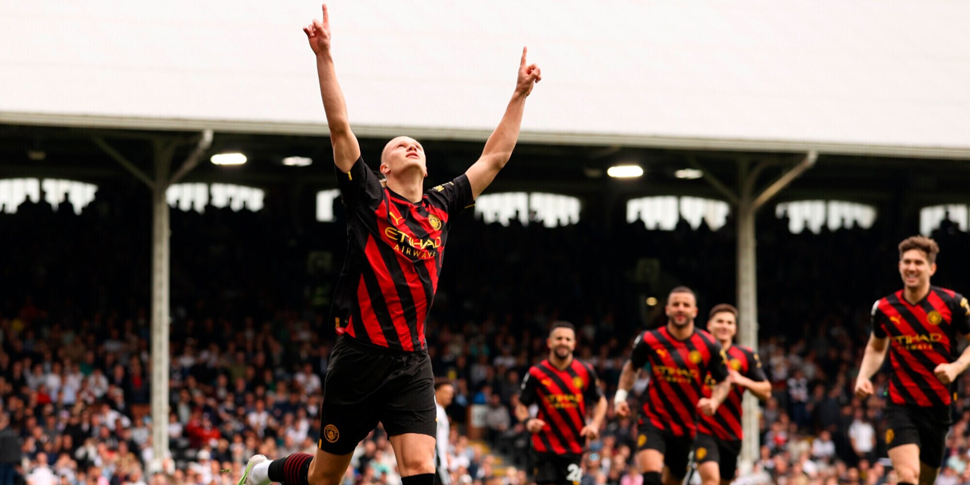 Premier League, Haaland show record di gol in una stagione e City primo Premier League, Haaland show record di gol in una stagione e City primo