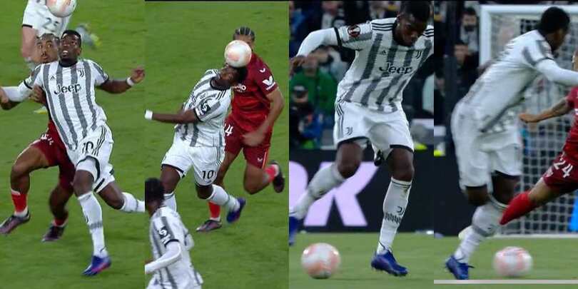 Pogba, il tacco e la foca: il Polpo incanta i tifosi Juve col Siviglia