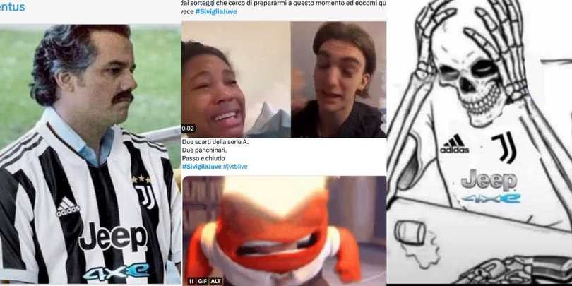 La Juve è fuori dall'Europa League: la delusione dei tifosi sui social