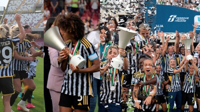 La Juve Women alza la Coppa Italia: la festa all’Arechi