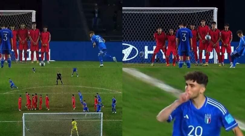 Pafundi alla Messi: il capolavoro su punizione che vale la finale Mondiale