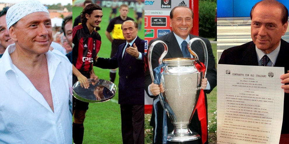 Berlusconi, l'icona popolare: le foto più importanti tra calcio e politica
