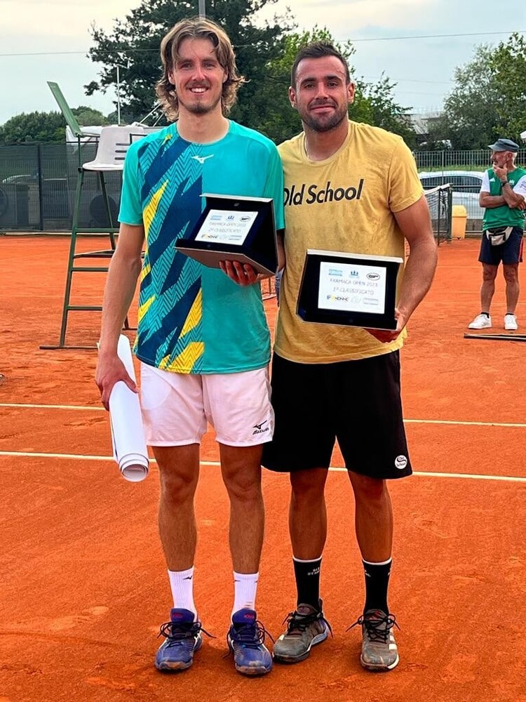 Tennis: l’Open Farmaca è di Tommaso Roggero in finale su Gianluca Bellezza