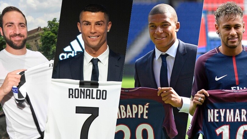 Calciomercato, top 20 degli acquisti più costosi: se Mbappé va in Arabia...