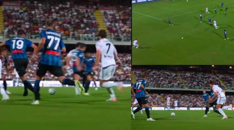 Juve, azione corale spettacolare: da sinistra nasce il pericolo