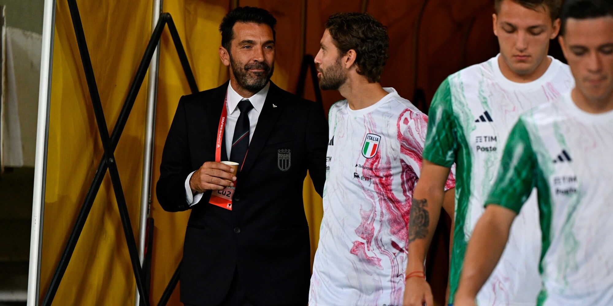 Buffon e Locatelli, la Juve in Nazionale: l’esordio di Super Gigi