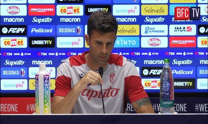 Thiago Motta sul futuro: "Sono felice al Bologna"