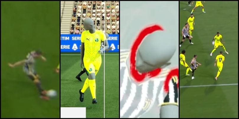 Tressoldi, mani in area Sassuolo ma il Var segnala questo fuorigioco...