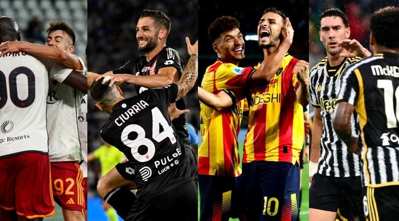 Serie A, classifica a confronto: romane dimezzate, balzo Monza, Juve in attivo