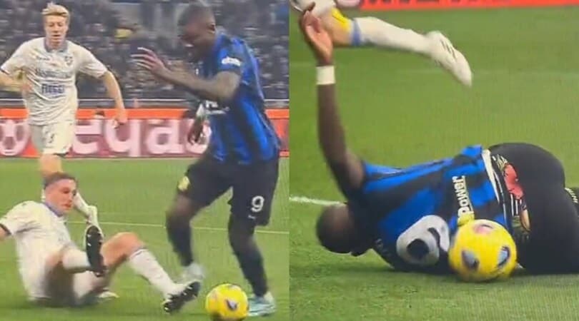 Thuram-Monterisi, il contatto da rigore che fa discutere sui social