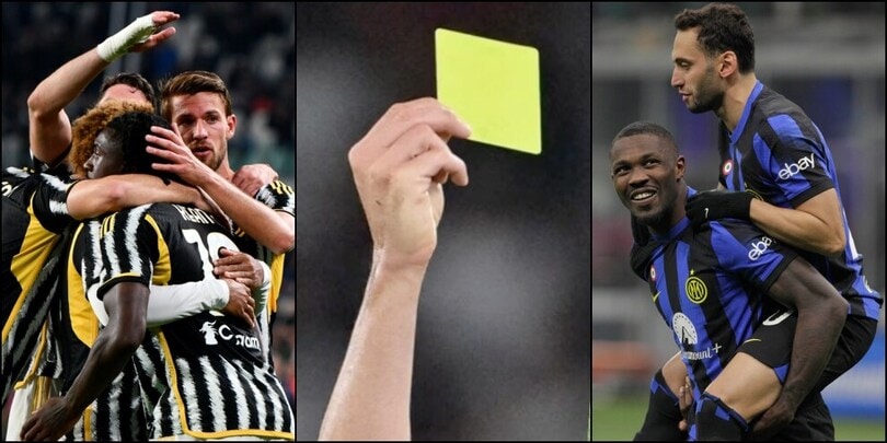 Juve-Inter, parlano i dati: rapporto falli e cartellini, che differenza...