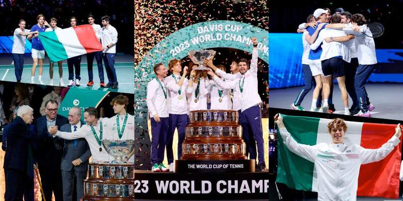 La Coppa Davis è dell'Italia! Sinner e compagni alzano il trofeo