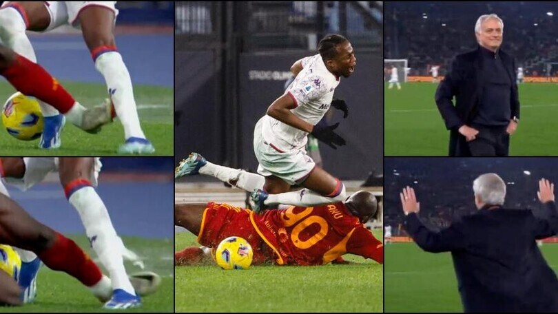 Lukaku, rosso contro la Fiorentina: l'intervento e la reazione di Mourinho