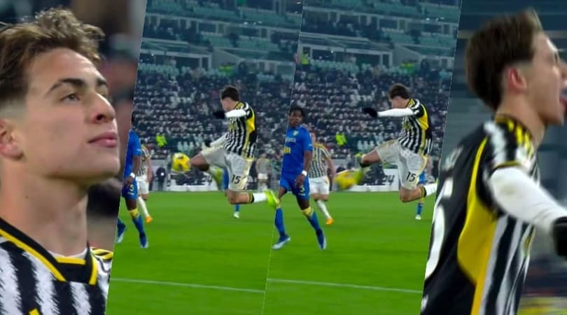 Yildiz, gol favoloso: il tiro al volo in Juve-Frosinone è un gioiello!