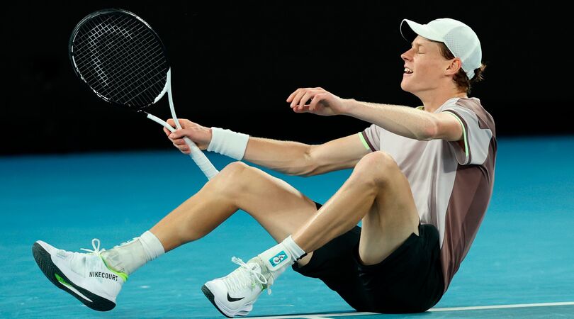 Sinner, è successo davvero: la gioia al punto decisivo degli Australian Open