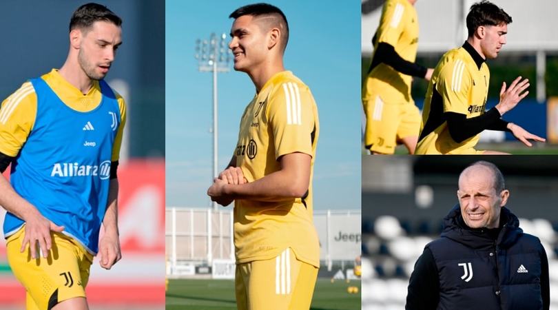 Il San Valentino Juve: riecco De Sciglio, Allegri studia Alcaraz