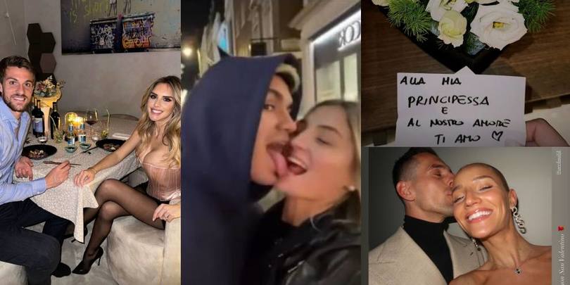 Il San Valentino della Juve: cene a lume di candela, baci romantici e...