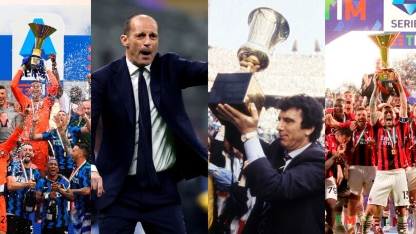 Juve, Inter, Milan: quanti giorni senza un trofeo? La classifica delle 3 big