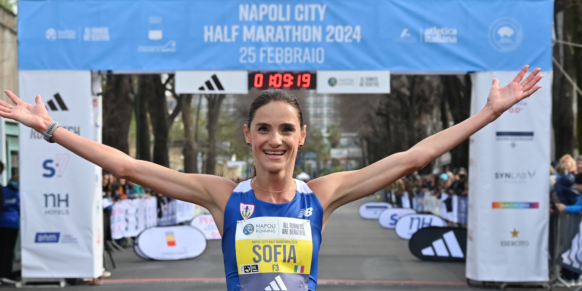 Napoli City Half Marathon, record italiano di mezza maratona femminile