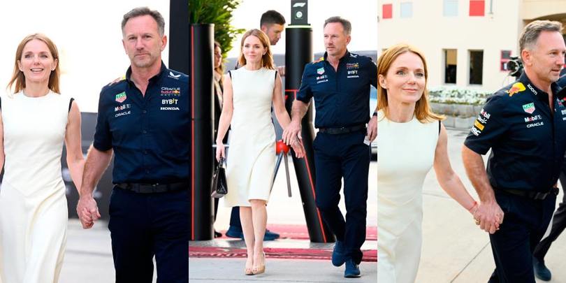 Geri Halliwell scaccia via i rumors: mano nella mano con Horner